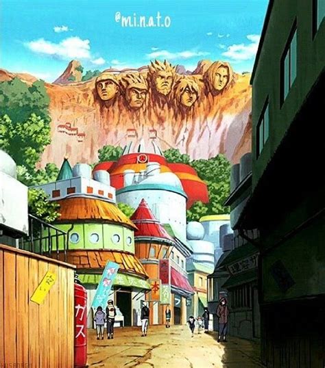 Konoha Leaf Village Anime Naruto Naruto Shippuden Anime Konoha Naruto