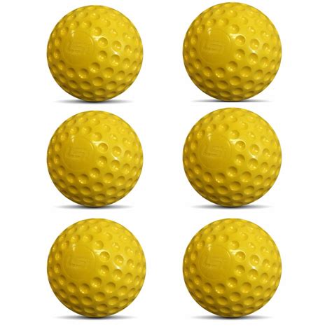 Pogo Dunk Tank Throwing Balls 6 Pack Yellow