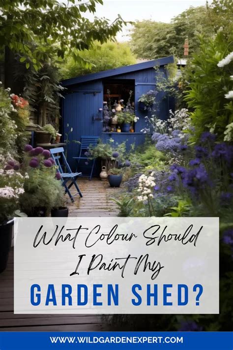 What Colour Should I Paint My Garden Shed Painted Garden Sheds Cottage Garden Sheds Shed