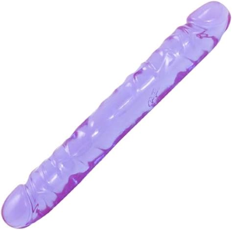 Doc Johnson Jr Double Dong Jellie 12 Inch Purple Uk