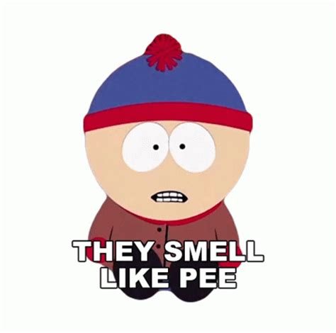 They Smell Like Pee Stan Marsh Sticker They Smell Like Pee Stan Marsh