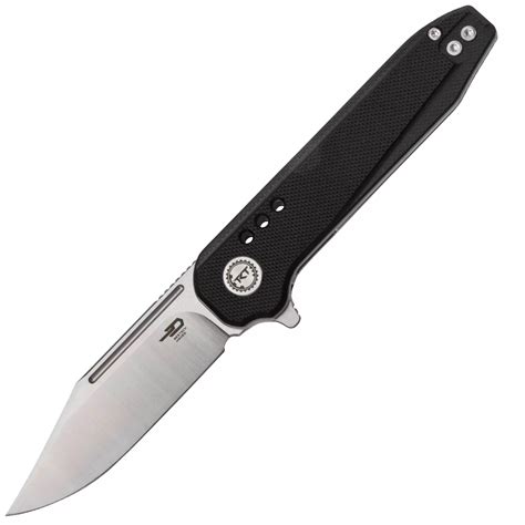 Bestech SYNTAX 154CM Stone wash satin Black G10 BG41A Vreckové nože