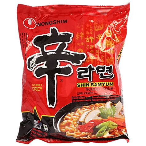 Buy Nongshim Shin Ramyun Noodle Soup Gourmet Spicy Online At Best