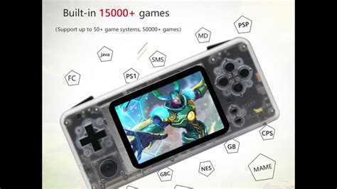 Mini Portable Raspberry Pi Handheld Game Console Retro Cm3 Youtube