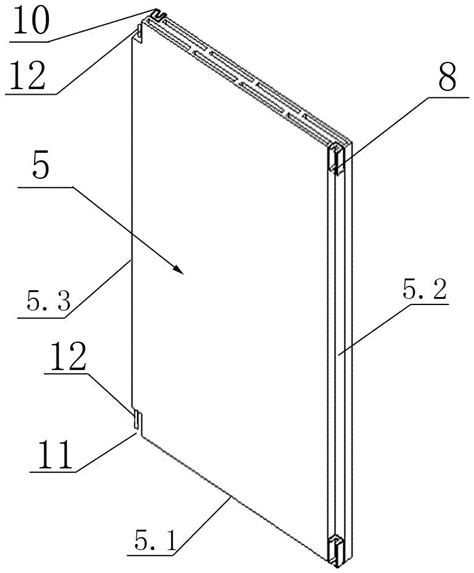 一种预制拼装整体式框架填充墙体系的制作方法