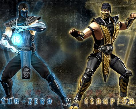 Mortal Kombat 9 Scorpion Vs Sub Zero Wallpaper