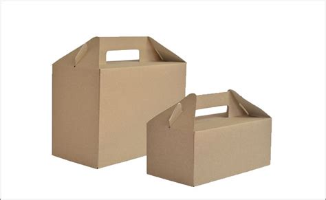 Cardboard Handle Boxes | Custom Packaging Boxes With Handles | Picnic box, Environmental ...