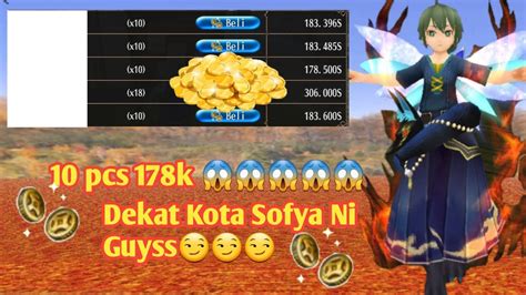 Toram Online Farming Item Mahal Dekat Kota Sofya YouTube