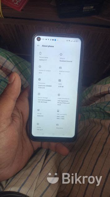 Realme C17 6 128 Used For Sale In Narayanganj Bikroy