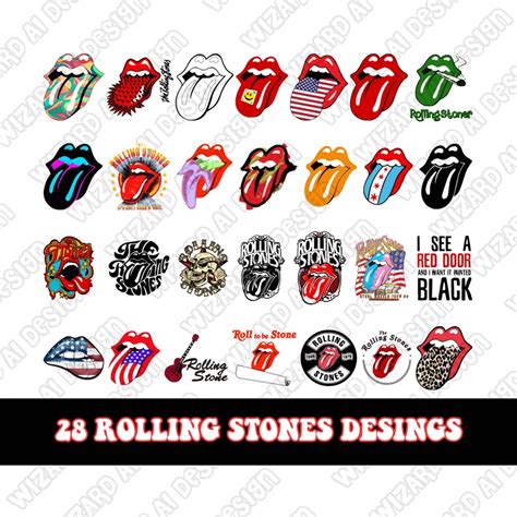 Rolling Stones Lips Svg The Rolling Stones Digital Download Hot Lips