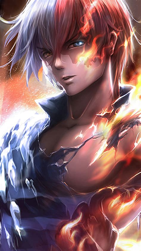 Shoto Todoroki Ice My Hero Academia K Wallpaper Hot Sex Picture