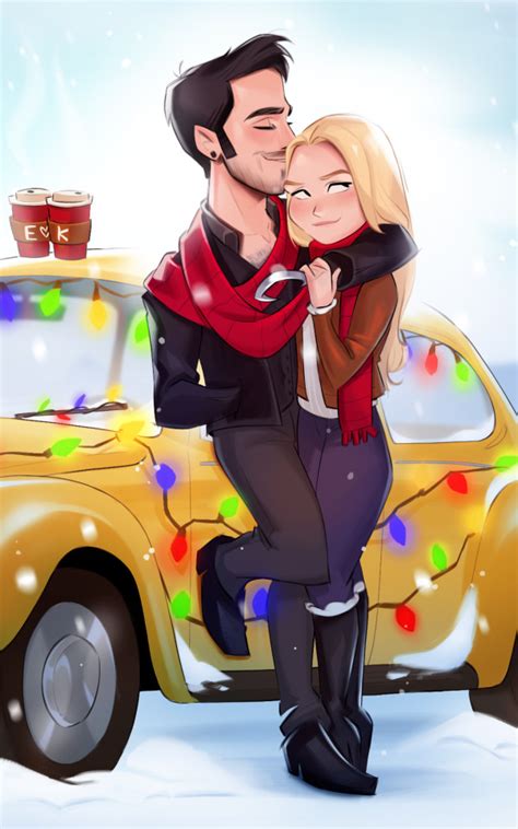 Cs Artwork Captain Swan Ouat Cs Christmas Ouat Artwork Artwork A