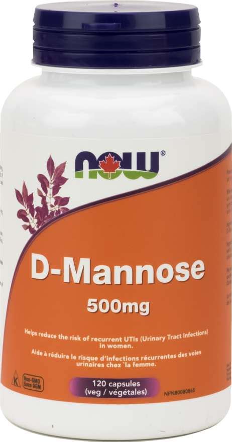 Now D Mannose Mg The Water Bug Health Food Store