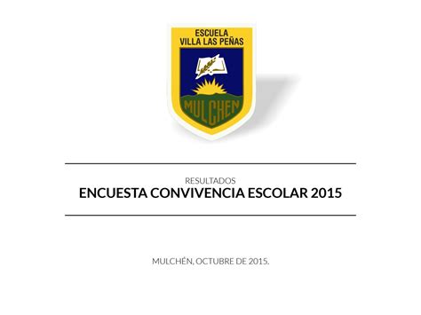 Encuesta Convivencia Escolar Nbkomputer