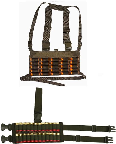 Od Green Chest Rig 25 Round 12 And 20 Ga Gauge Shotgun