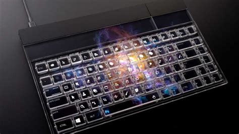 Flux Keyboard The Transparent Keyboard With Integrated Display