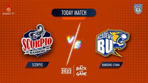 Game Ku Putri Scorpio Vs Bandung Utama Perbasi Cup