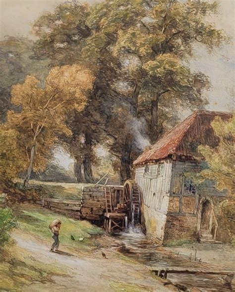 Jan Willem Van Borselen 1825 1892 Watermolen In Twente Catawiki