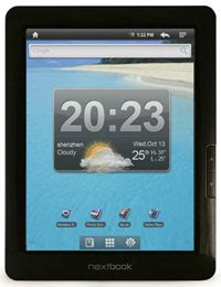 tablet review nextbook  android ereader