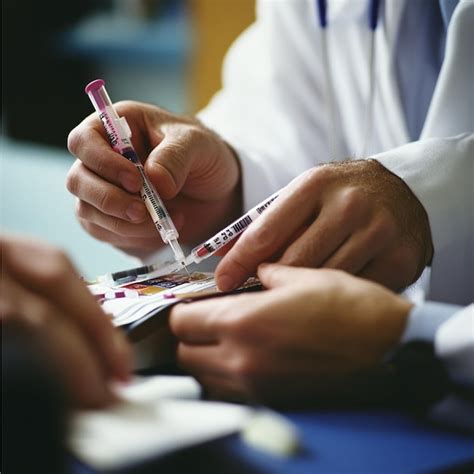 Teste De Tolerância A Insulina - Um paciente submetido a um teste de tolerância à glicose para avaliar a ...