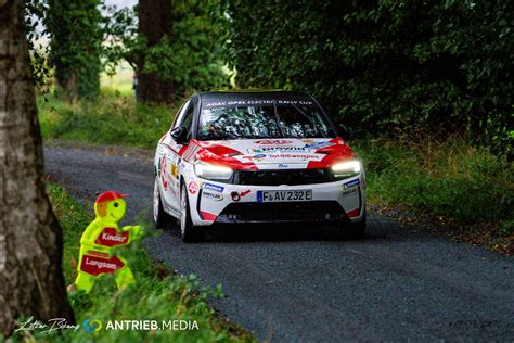 Max Reiter Mit Einem Platz Beim Adac Opel Electric Rally Cup For