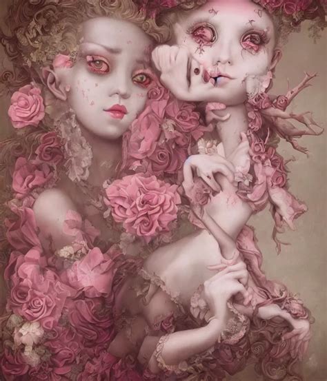 Pop Surrealism Lowbrow Art Realistic Marie Stable Diffusion Openart