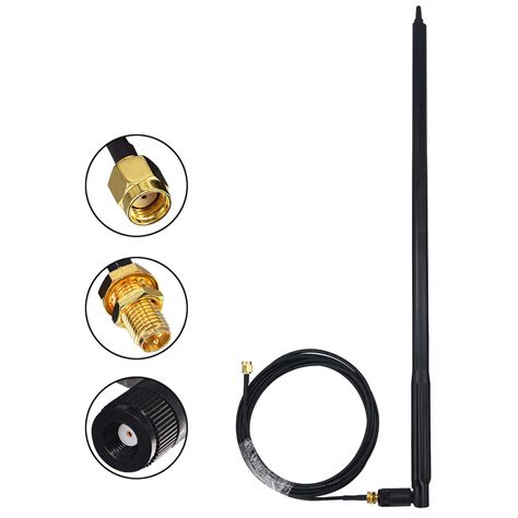 Getuscart Kaunosta High Gain 22dbi Wifi Router Universal Omni Directional Antenna 2pcs And 10ft