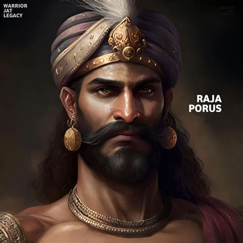 King Porus | Character portraits, Historical warriors, Indian history facts