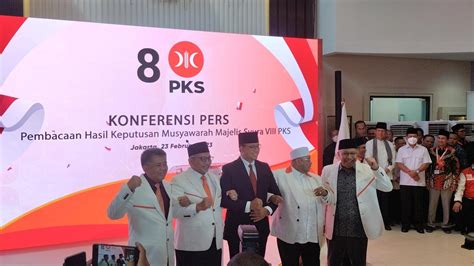 Pks Resmi Deklarasikan Anies Baswedan Jadi Capres Pemilu