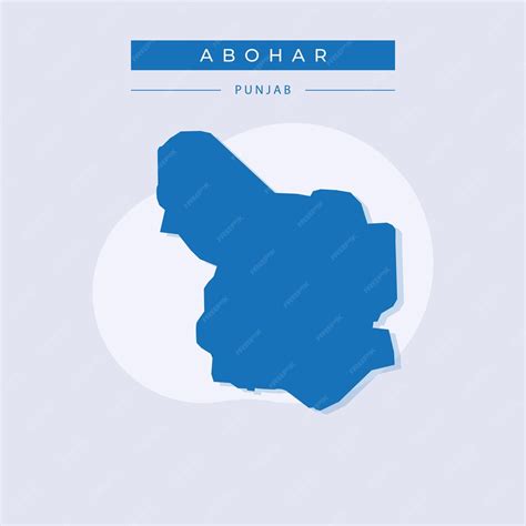 Premium Vector | Map of abohar city map vector illustration vector of abohar city map india city