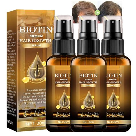 Biotin Premium Hair Growth Serum Biotin Thickening Herbal