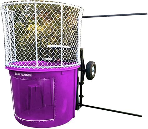 Buy Dunk Tank Purple Portable Dunking Booth Easy Dunker With