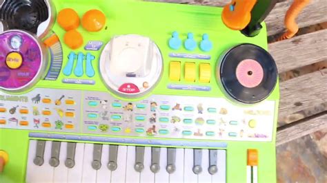 Vtech Kidistar Dj Mixer And Kidijamz Dj Music Studio Piano Keyboard