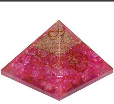 Pink Rose Onex Orgone Pyramid For Healing At Rs Piece In Khambhat