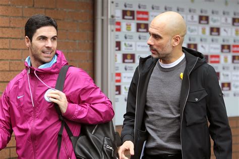 Pep Guardiola Touchline Bust Up With Mikel Arteta Could Happen Sooner