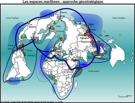 Les Espaces Maritimes Approche G Ostrat Gique Cartolyc E