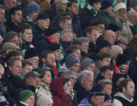 Feyenoord fans spotted in Celtic home end during Champions League clash ...