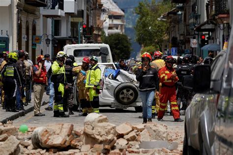 Sobe Para O N Mero De Mortos Durante Terremoto No Equador Not Cias