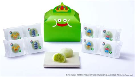 ずんだ茶寮「すらいむべほまずんだ餅」発売、ドラゴンクエストウォーク“リアルおみやげ”第6弾、鳴子温泉「ずんだもち」を再現菓匠三全 食品