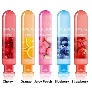 Fruits Fun Edible Fruit Lubricant Ml Fruit Water Soluble Lubricant Sex Lube Body Massage Gel
