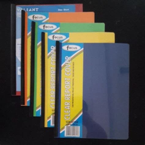 Clear Report Sliding Folder A4legal Assorted Color Focus Lazada Ph