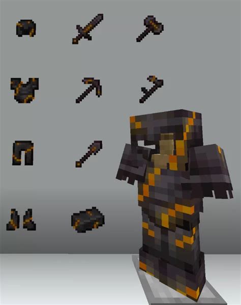 Improved Netherite Minecraft Texture Pack