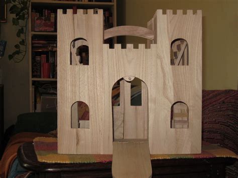 An Unpainted Wooden Castle Shell From Michael S 15 With A 50 Off Coupon Michaels Crafts