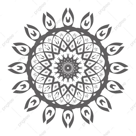 Ethnic Seamless Pattern Vector Hd Png Images Mandala Seamless Pattern