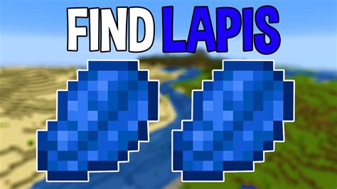 How To Find Lapis Lazuli In Minecraft All Versions YouTube