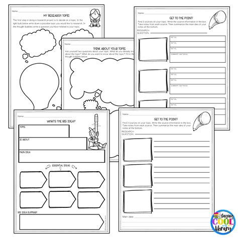 Research Essay Graphic Organizer