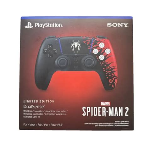 Ps Dual Sense Controller Spider Man Playstation Limited Edition Ovp