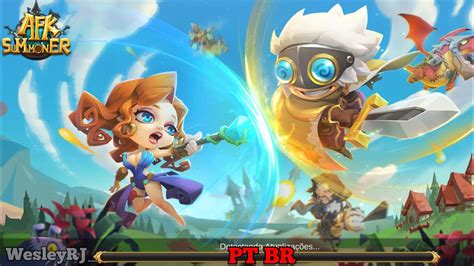 AFK Summoner 3D IDLE Adventure Gameplay Personagens Upgrades RPG