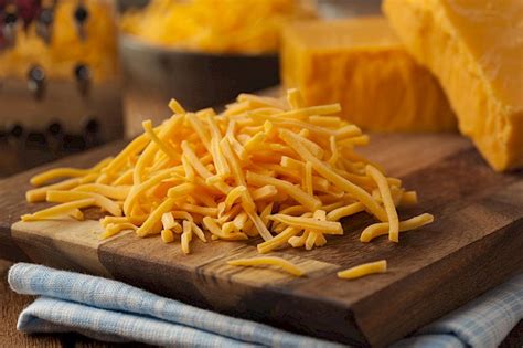 Shredded Cheddar Cheese Calories And Nutrition 100g