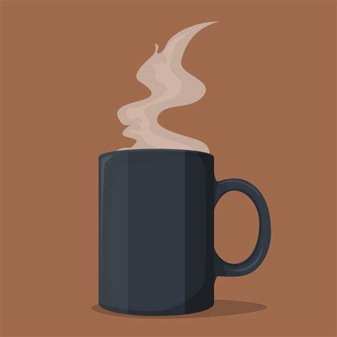 Mug Hot Coffee Vector Art At Vecteezy